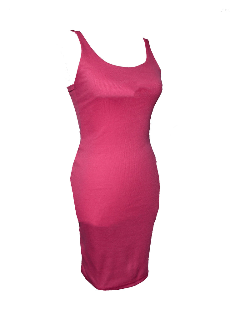 Pink Tank Top Dress