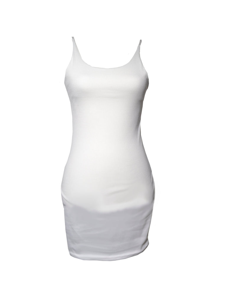 White Tank Top Dress
